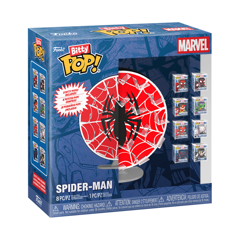 Funko Bitty Pop Display - Marvel - Spider-Man