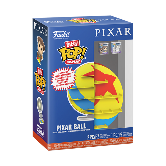  Funko Bitty Pop Display - Pixar - Pixar Ball