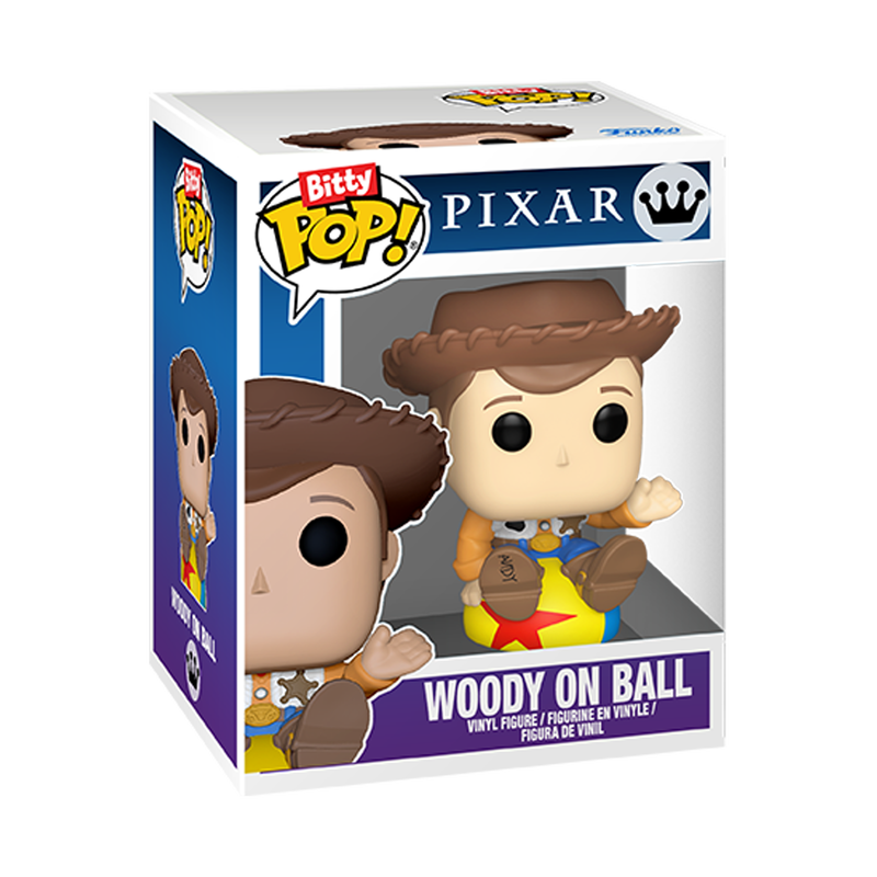  Funko Bitty Pop Display - Pixar - Pixar Ball