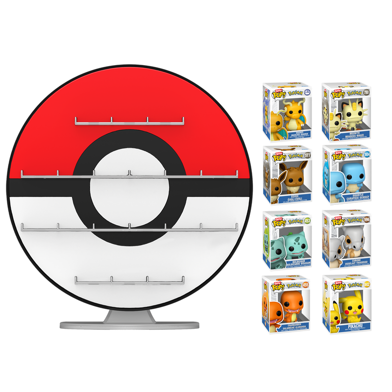 Funko Bitty Pop Display - Pokémon - Poké Ball