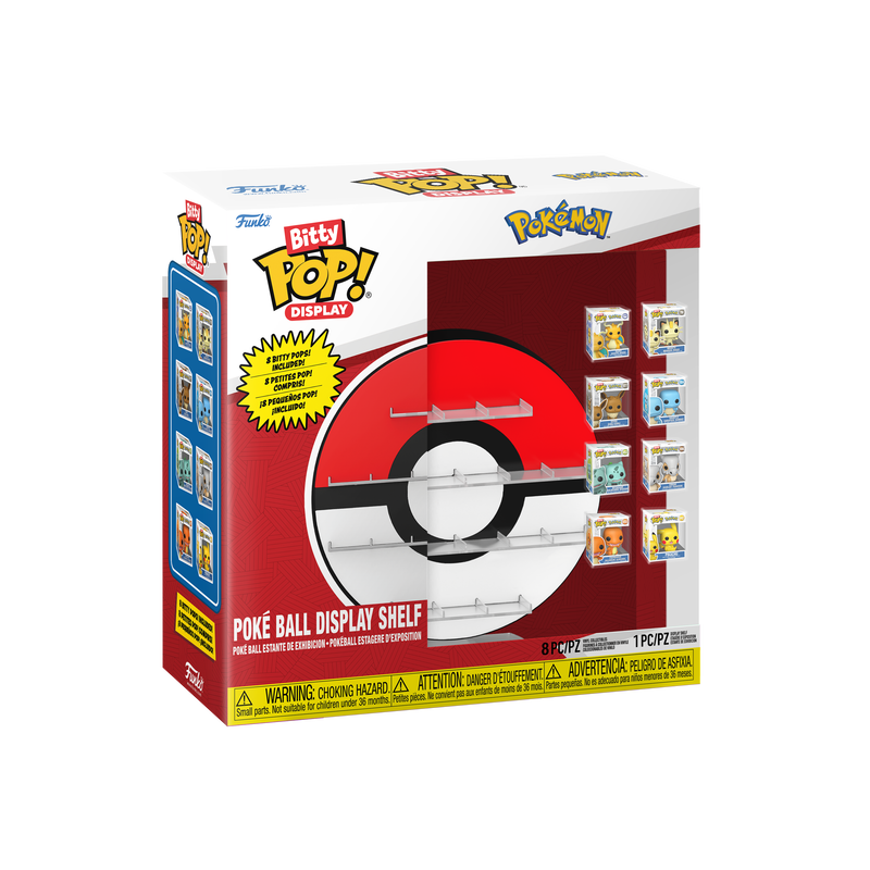Funko Bitty Pop Display - Pokémon - Poké Ball