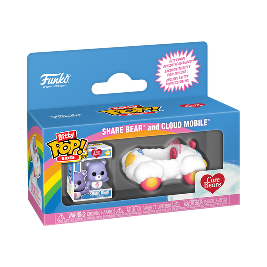Funko Bitty Pop Rides - Care Bears - Share Bear and Cloud Mobile