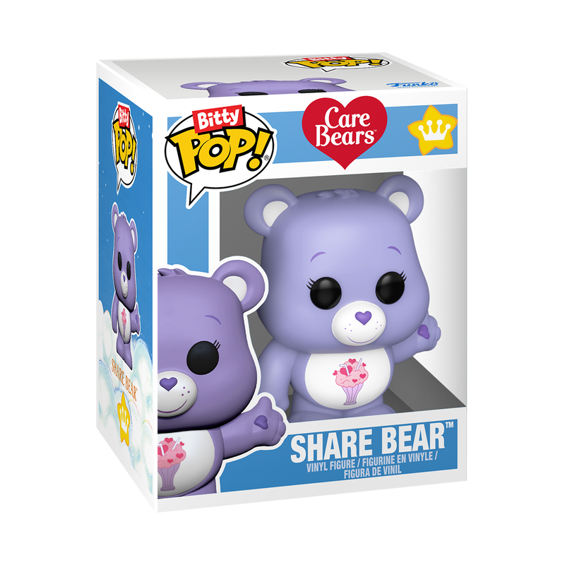 Funko Bitty Pop Rides - Care Bears - Share Bear and Cloud Mobile