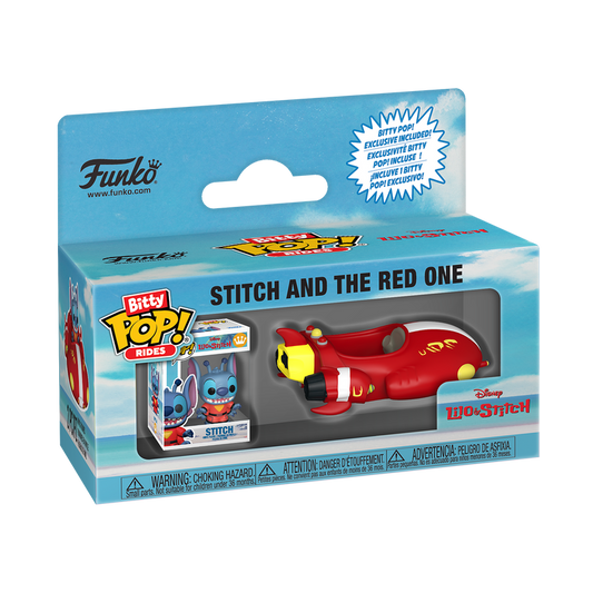 Funko Bitty Pop Rides - Disney - Lilo & Stitch - Stitch and The Red One