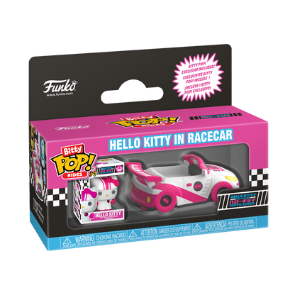  Funko Bitty Pop Rides - Hello Kitty and Friends - Hello Kitty in Racecar