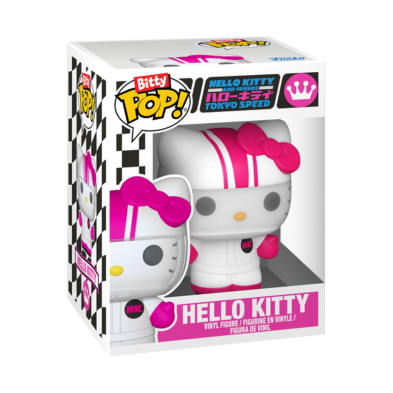  Funko Bitty Pop Rides - Hello Kitty and Friends - Hello Kitty in Racecar