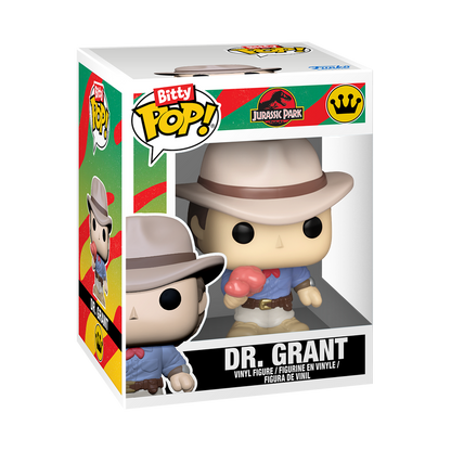 Funko Bitty Pop Rides - Jurassic Park - Dr. Alan Grant and Jurassic Suv