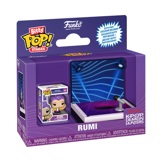 Funko Bitty Pop Stages - K-Pop Demon-Hunters - Rumi