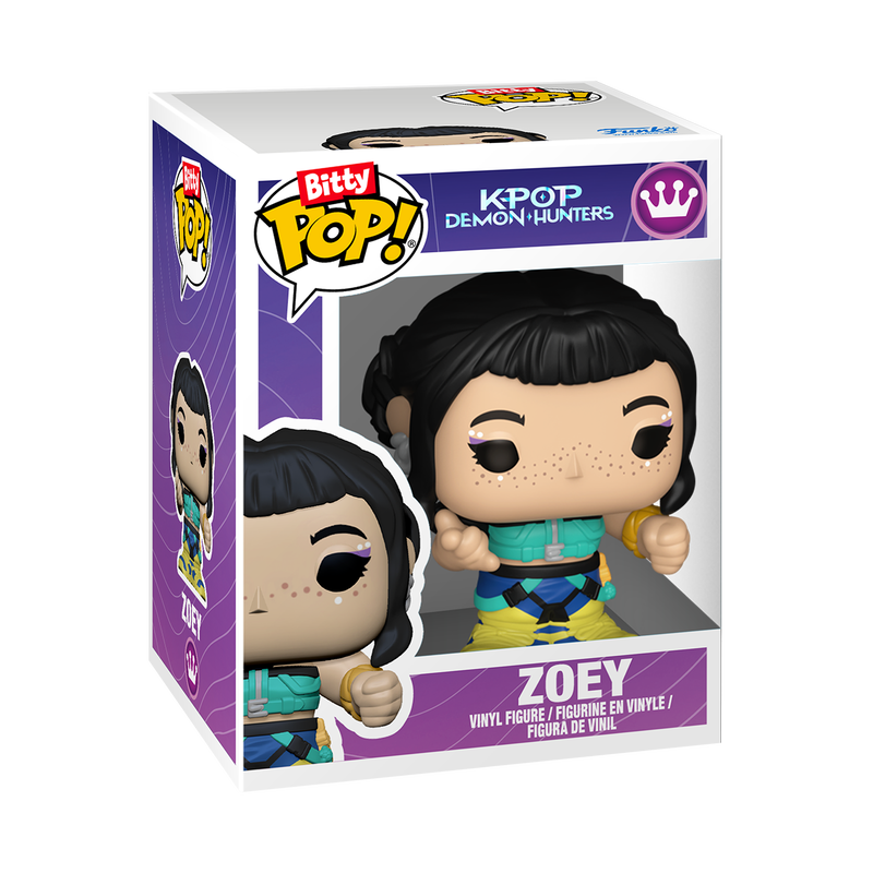 Funko Bitty Pop Stages - K-Pop Demon-Hunters - Zoey