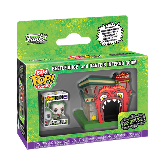 Funko Bitty Pop Towns - Beetlejuice - Beetlejuice and Dante's Inferno Room