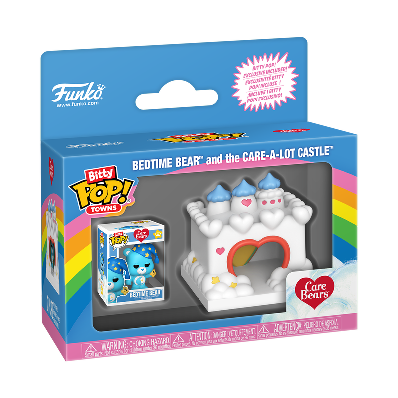 Funko Bitty Pop Towns - Care Bears - Bedtime Bear and the Care-a-Lot Castle