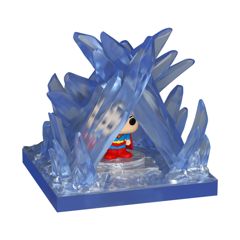 Funko Bitty Pop Towns - DC - Superman - Superman and the Fortress of Solitude