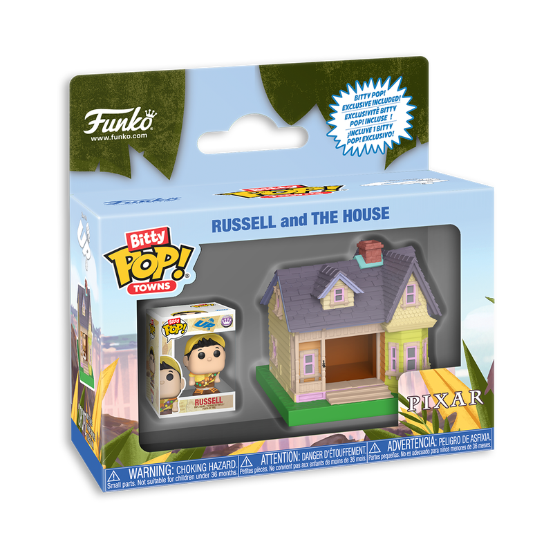 Funko Bitty Pop Towns - Disney - Up - Russell and The House