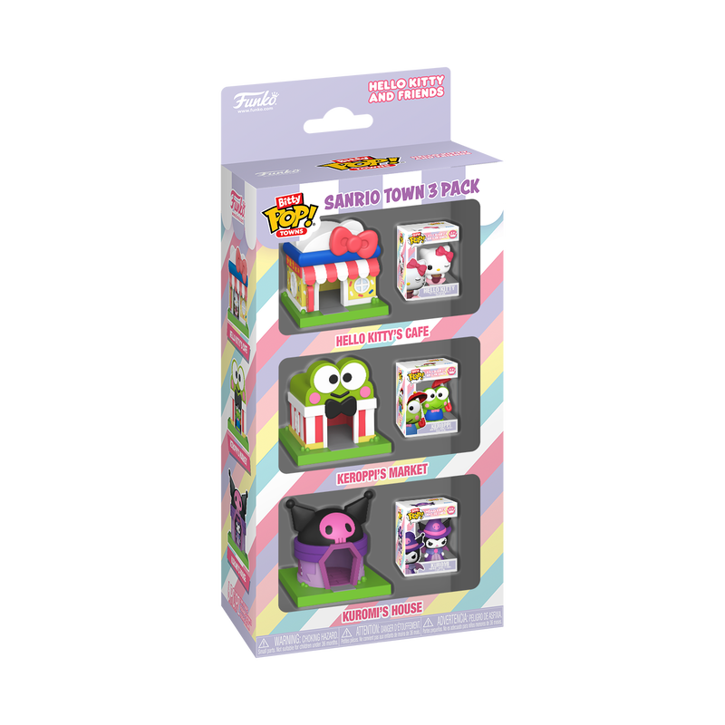 Funko Bitty Pop Towns - Hello Kitty and Friends - Sanrio Town 3 Pack