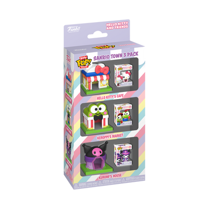 Funko Bitty Pop Towns - Hello Kitty and Friends - Sanrio Town 3 Pack