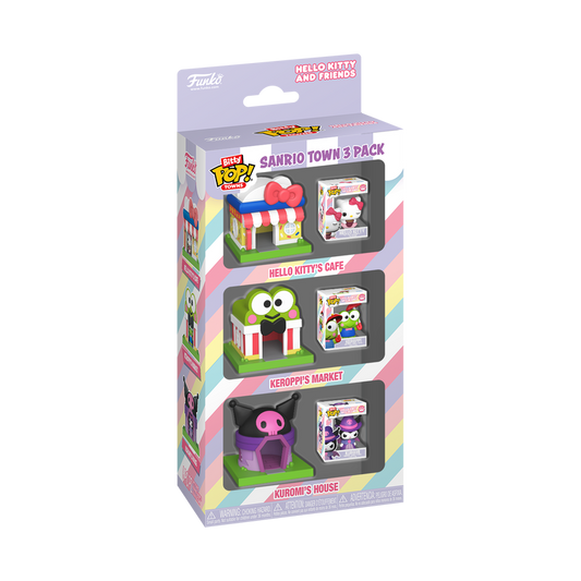 Funko Bitty Pop Towns - Hello Kitty and Friends - Sanrio Town 3 Pack