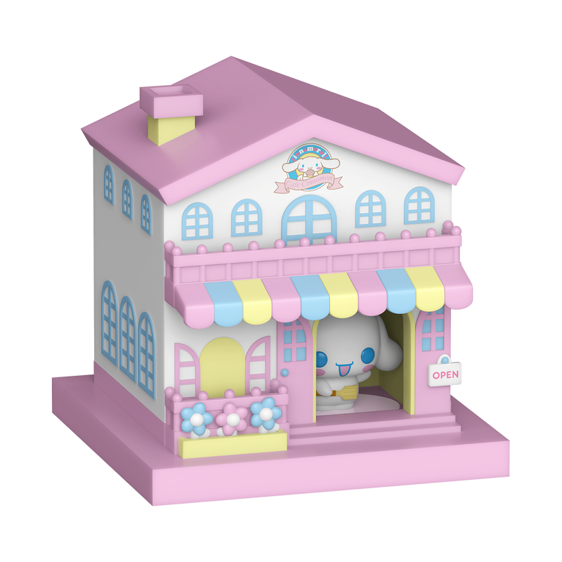 Funko Bitty Pop Towns - Hello Kitty and Friends - Chef Cinnamoroll with Café Cinnamoroll
