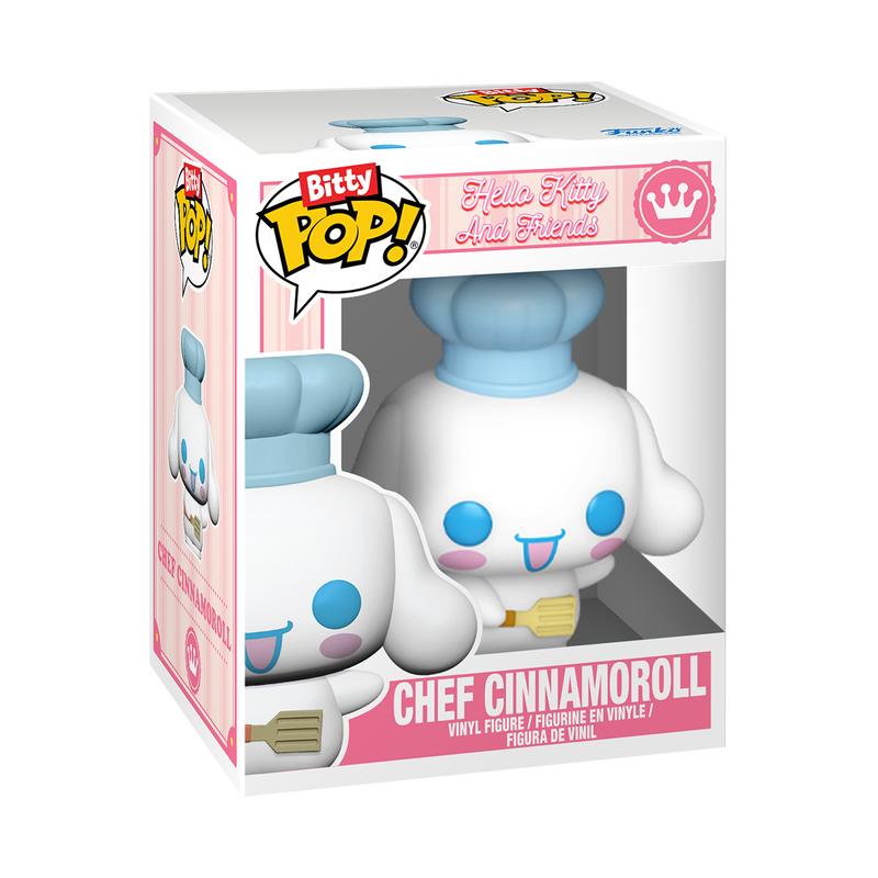 Funko Bitty Pop Towns - Hello Kitty and Friends - Chef Cinnamoroll with Café Cinnamoroll