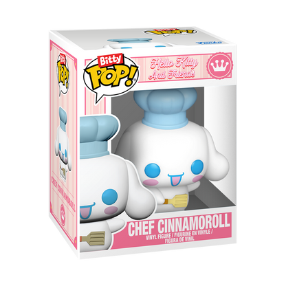 Funko Bitty Pop Towns - Hello Kitty and Friends - Chef Cinnamoroll with Café Cinnamoroll
