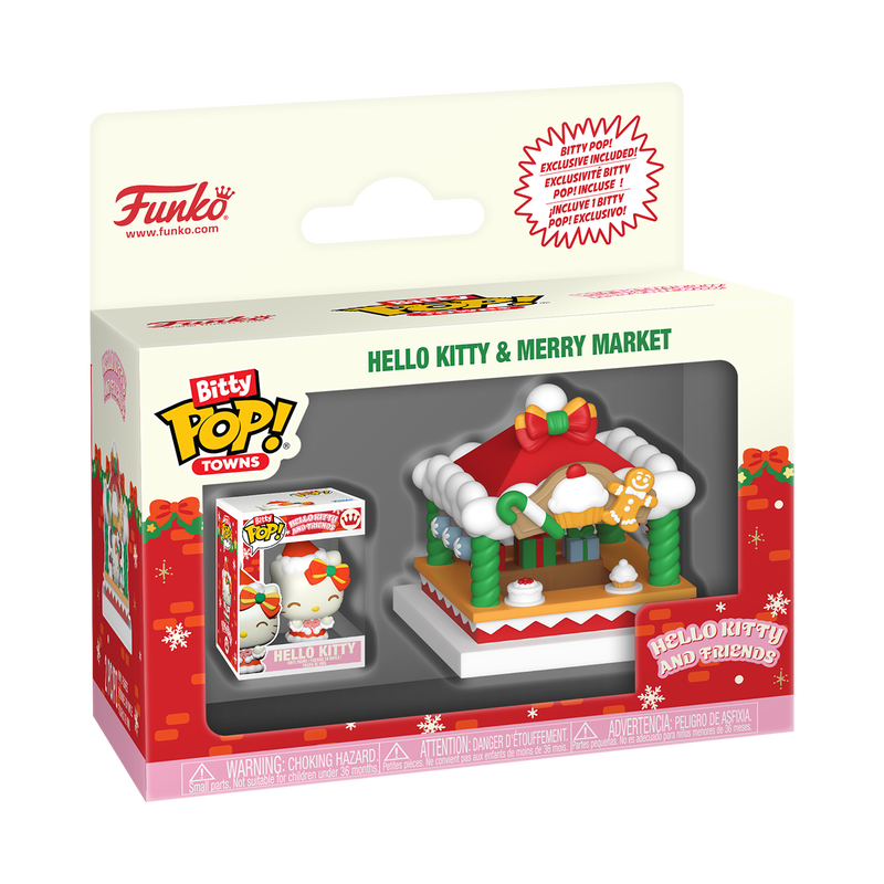 Funko Bitty Pop Towns - Hello Kitty and Friends - Hello Kitty & Merry Market