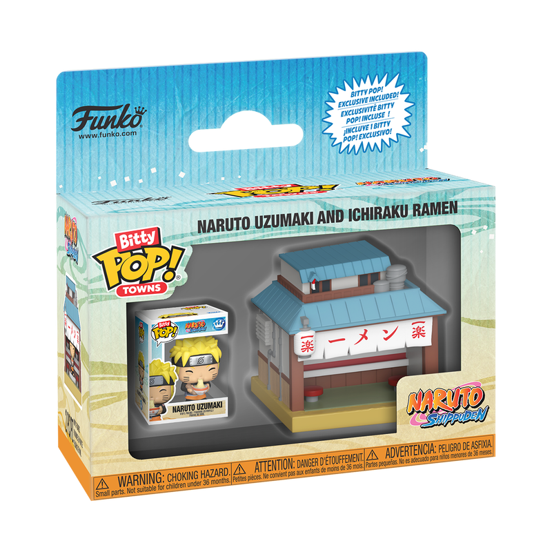 Funko Bitty Pop Towns - Naruto Shippuden - Naruto Uzumaki and Ichiraku Ramen