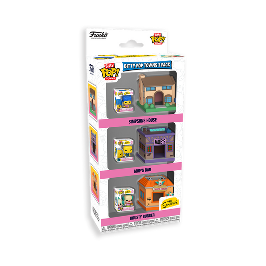 Funko Bitty Pop Towns - The Simpsons - 3 Pack