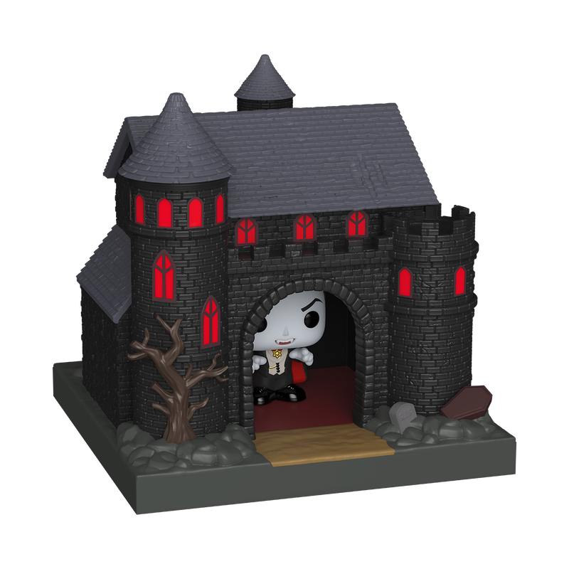 Funko Bitty Pop Towns - Universal Monsters - Dracula with Castle