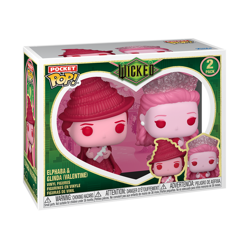 Funko Pocket - Wicked - Elphaba & Glinda (Valentine)