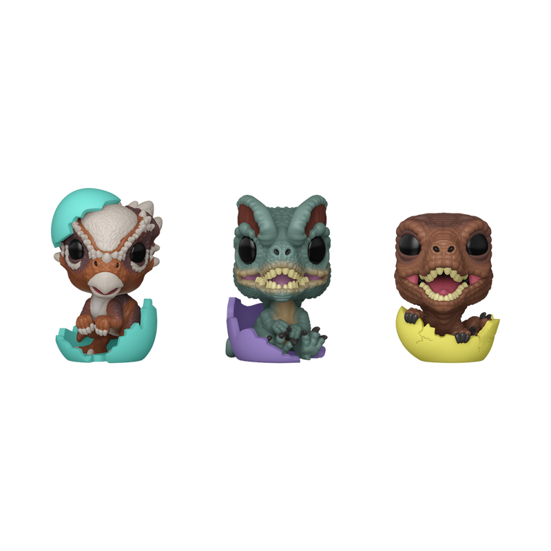  Funko Pocket Pop - Jurassic Park (3 Pack)