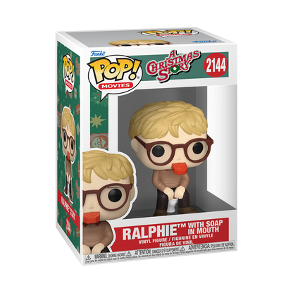 Funko Pop - A Christmas Story - Ralphie with Soap in Mouth