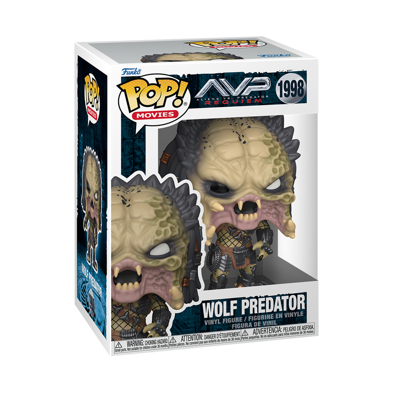  Funko Pop - Aliens vs. Predator Requiem - Wolf Predator