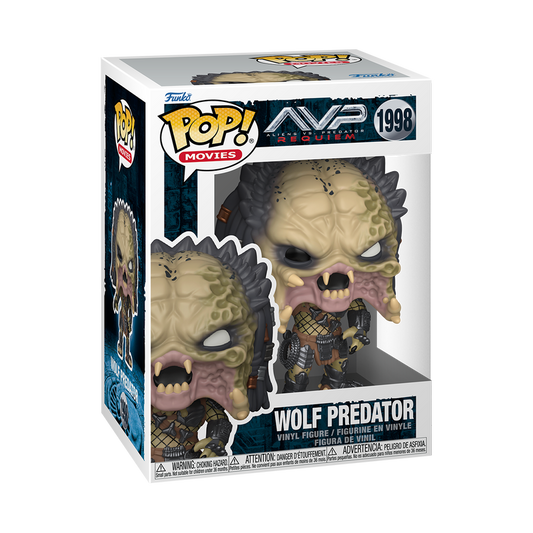  Funko Pop - Aliens vs. Predator Requiem - Wolf Predator