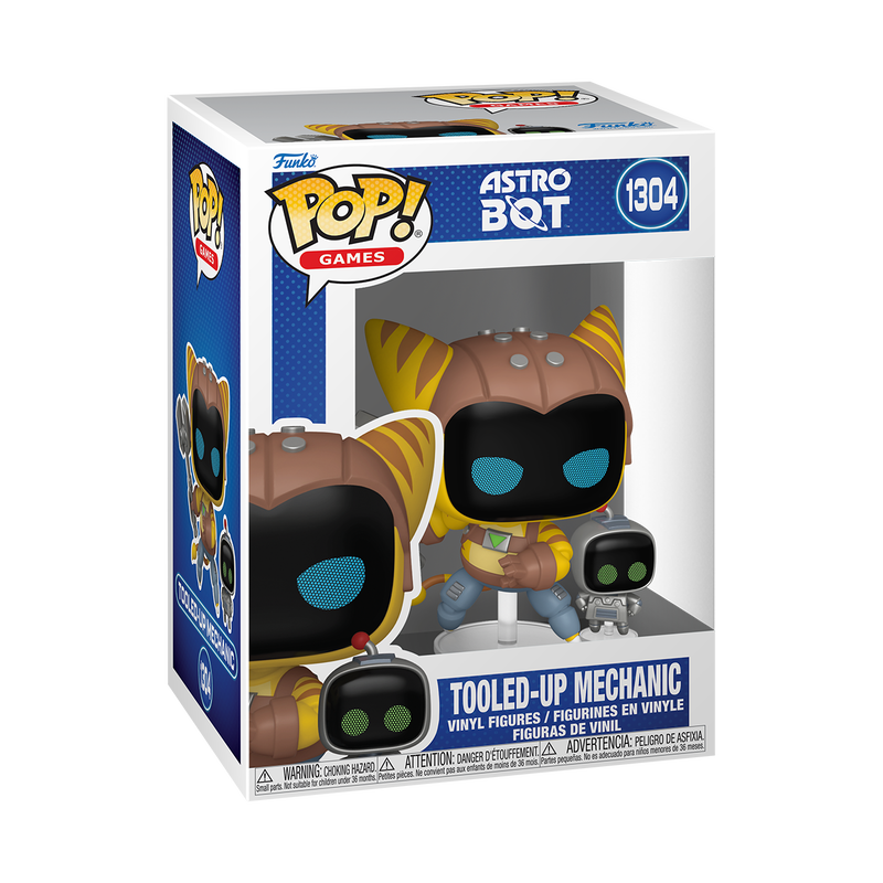  Funko Pop - Astro Bot - Tooled-Up Mechanic