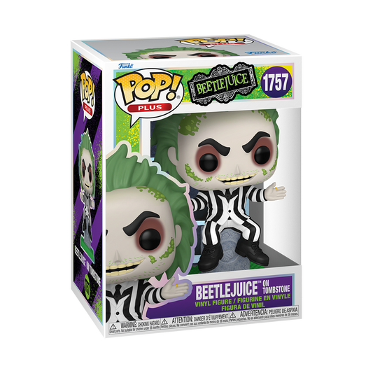 Funko Pop - Beetlejuice - Beetlejuice on Tombstone