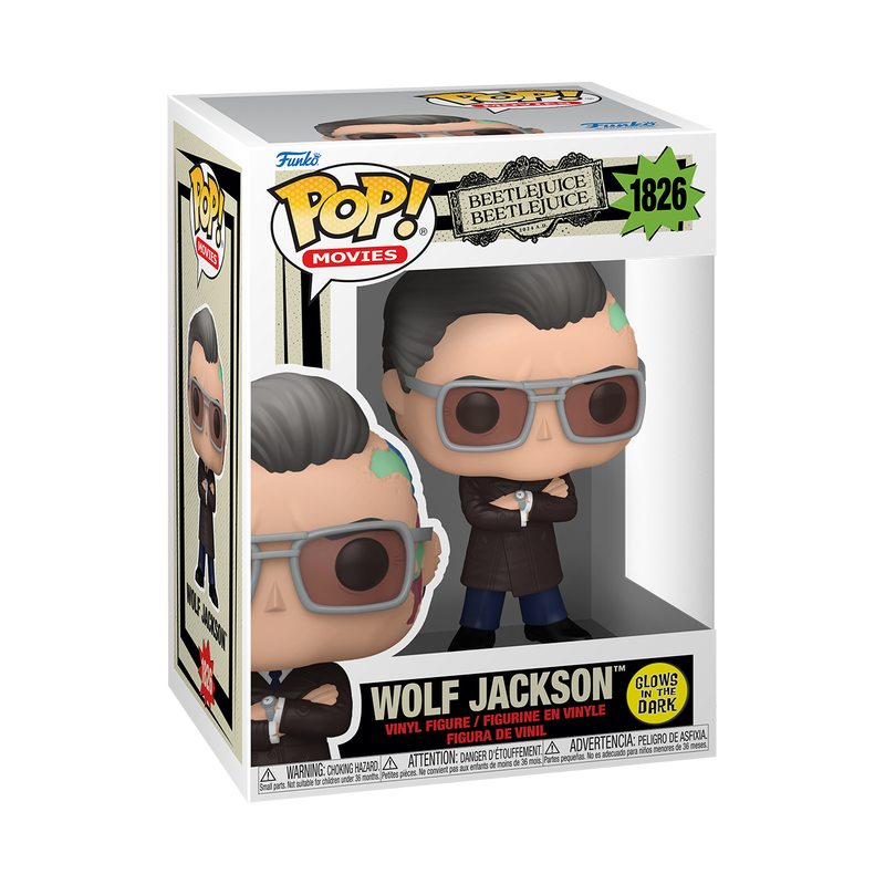  Funko Pop - Beetlejuice - Wolf Jackson (GITD)