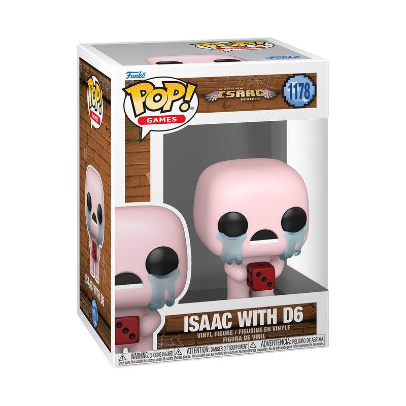  Funko Pop - Binding of Isaac - Isaac with D6