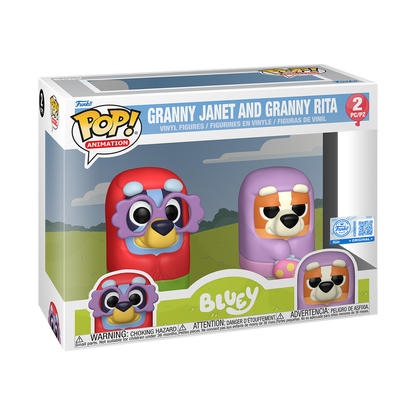 Funko Pop - Bluey - Granny Janet & Granny Rita 2-Pack (Special Edition)