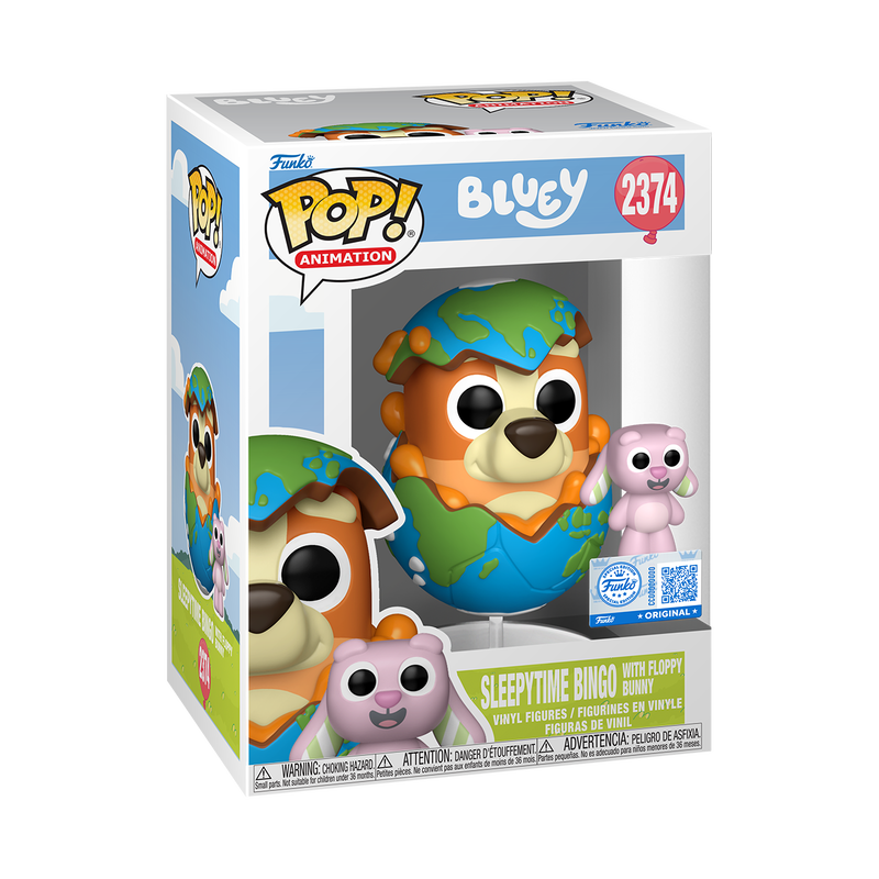 Funko Pop - Bluey - Sleepytime Bingo with Floppy Bunny (Special Edition)
