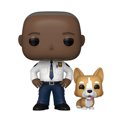 Funko Pop - Brooklyn Nine-Nine - Captain Ray Holt with Cheddar