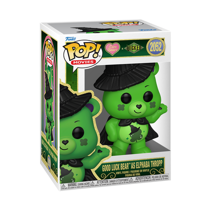 Funko Pop - Care Bears x Wicked - Good Luck Bear as Elphaba Thropp
