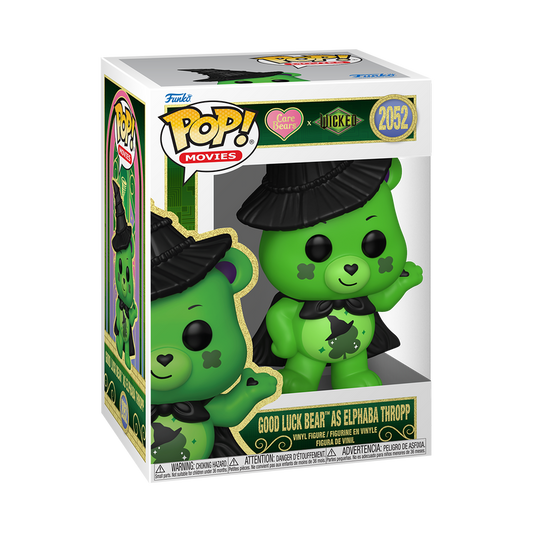 Funko Pop - Care Bears x Wicked - Good Luck Bear as Elphaba Thropp
