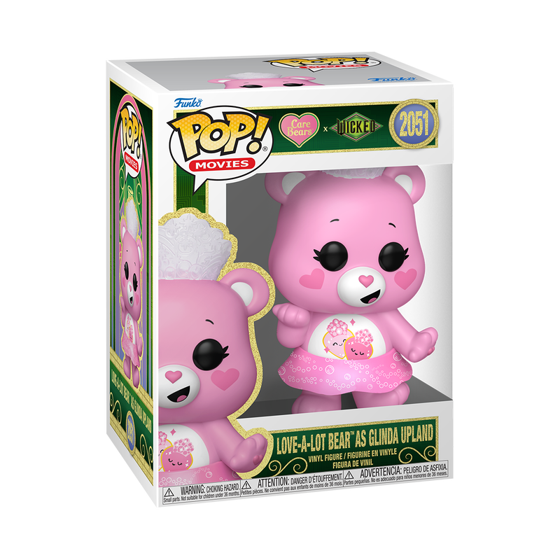 Funko Pop - Care Bears x Wicked - Love-a-Lot Bear as Glinda Upland