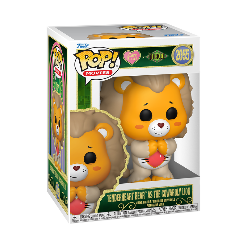 Funko Pop - Care Bears x Wicked - Tenderheart Bear as the Cowardly Lion