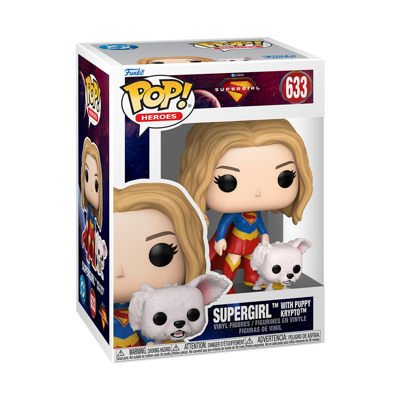  Funko Pop - DC - Supergirl - Supergirl with Puppy Krypto