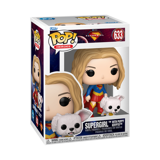  Funko Pop - DC - Supergirl - Supergirl with Puppy Krypto