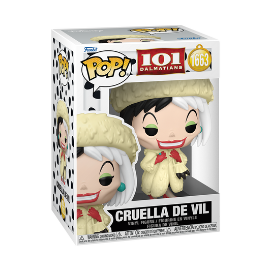 Funko Pop - Disney - 101 Dalmatians - Cruella de Vil