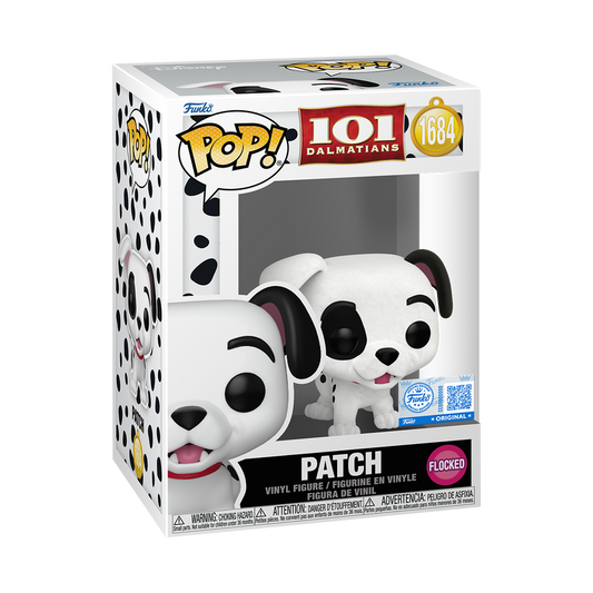 Funko Pop - Disney - 101 Dalmatians - Patch Flocked (Special Edition)