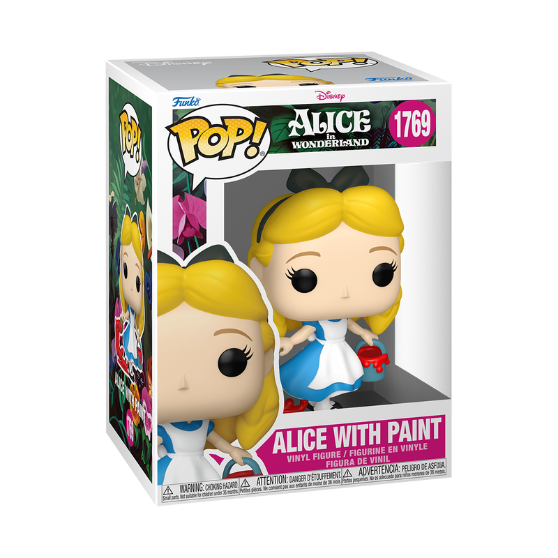 Funko Pop - Disney - Alice in Wonderland - Alice with Paint