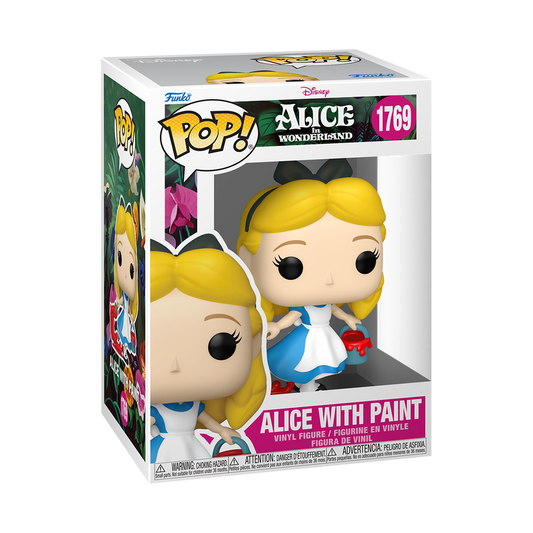 Funko Pop - Disney - Alice in Wonderland - Alice with Paint