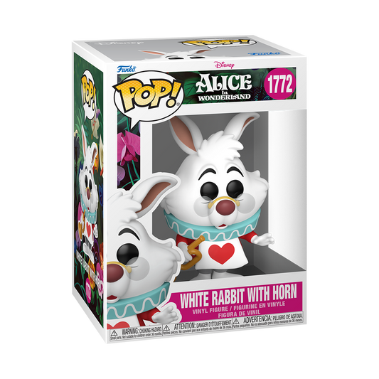 Funko Pop - Disney - Alice in Wonderland - White Rabbit with Horn